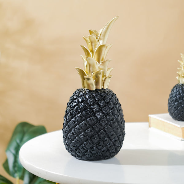 Pineapple Decor Black Large