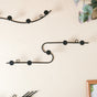 Clothes Hook - Black - Wall hook/wall hanger for wall decoration & wall design | Home & room decoration ideas