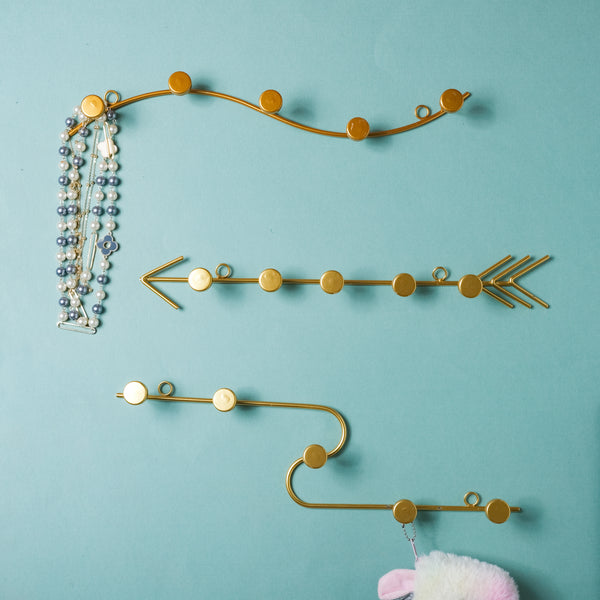 Clothes Hook - Gold