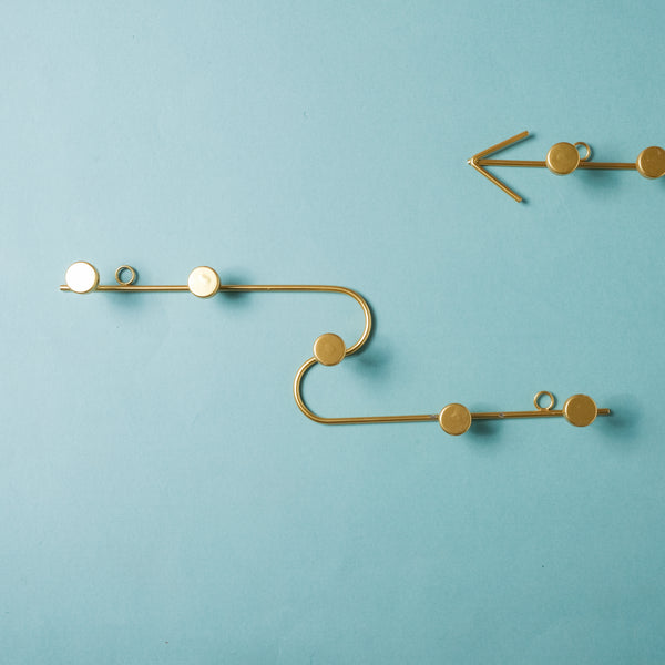 Clothes Hook - Gold