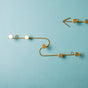Clothes Hook - Gold - Wall hook/wall hanger for wall decoration & wall design | Home & room decoration ideas
