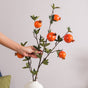Faux Fruit Bud Stem - Artificial flower | Home decor item | Room decoration item