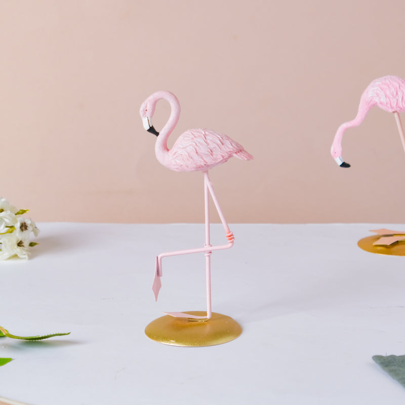 Pink Flamingo - Showpiece | Home decor item | Room decoration item