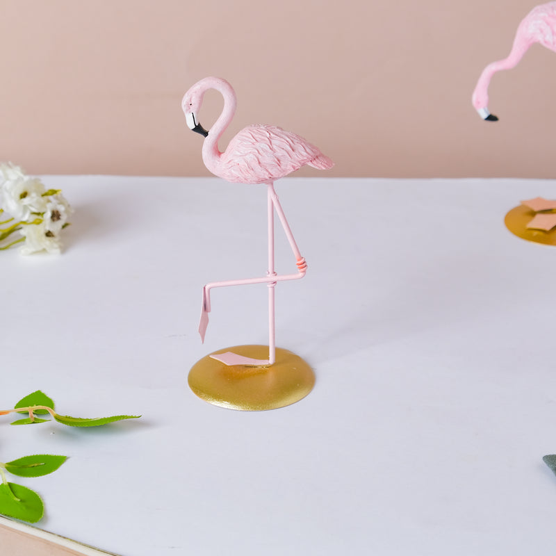 Pink Flamingo - Showpiece | Home decor item | Room decoration item