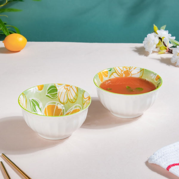 Meadow Muse Ceramic Soup Bowl 280 ml Set Of 4