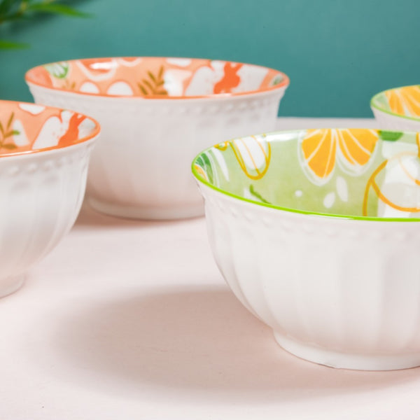 Meadow Muse Ceramic Soup Bowl 280 ml Set Of 4