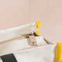 Canvas Cotton Tote Bag Yellow Set Of 2