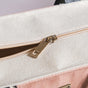 Multipurpose Canvas Tote Bag Pink Large 13 X 12 Inch