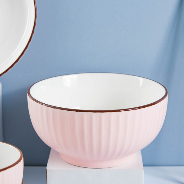 Rosy 10 Piece Soup Snack Set for 2