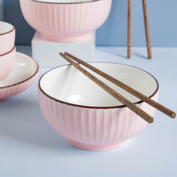 Rosy 10 Piece Soup Snack Set for 2