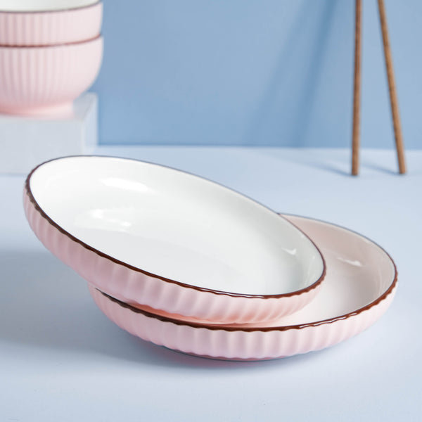 Rosy 10 Piece Soup Snack Set for 2