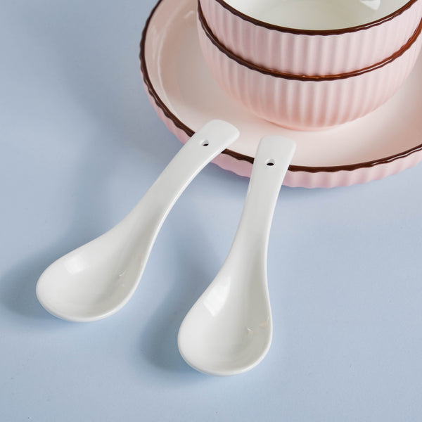 Rosy 10 Piece Soup Snack Set for 2