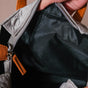 Luxe Velvet Lunch Bag Grey And Green