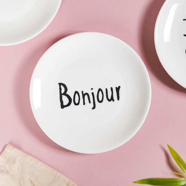 French Plates Set of 4