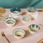 Aloha Soup Bowl 280 ml Set Of 6 - Bowl, soup bowl, ceramic bowl, snack bowls, curry bowl, popcorn bowls | Bowls for dining table & home decor