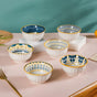 Aloha Soup Bowl 280 ml Set Of 6 - Bowl, soup bowl, ceramic bowl, snack bowls, curry bowl, popcorn bowls | Bowls for dining table & home decor