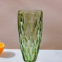 Crystal Textured Champagne Glass Green Set Of 6 150 ml