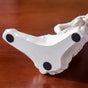 Yoga Skeleton Showpiece White Set Of 3