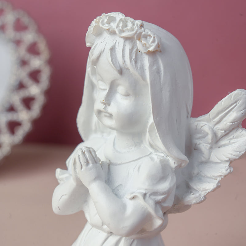 Angel Statue Girl Praying - Showpiece | Home decor item | Room decoration item