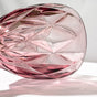 Rose Textured Drinkware Glass Mauve Set of 6 250 ml