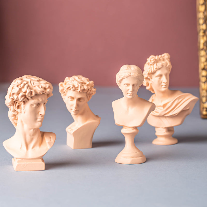 Mini Greek Head Showpiece - Showpiece | Home decor item | Room decoration item
