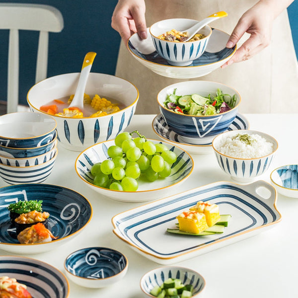 Ceramic Serving Bowls Nitori 1600 ml