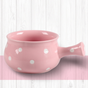 Dots Ceramic Pot Colourful - Soup bowl, ceramic bowl, salad bowls, snack bowls, bowl with handle | Bowls for dining table & home decor