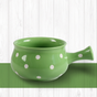 Dots Ceramic Pot Colourful - Soup bowl, ceramic bowl, salad bowls, snack bowls, bowl with handle | Bowls for dining table & home decor