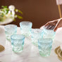 Short Ombre Glacier Glass Set Of 6 250 ml