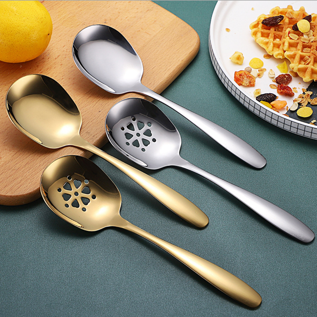 Large Serving Spoon Set - Main Image