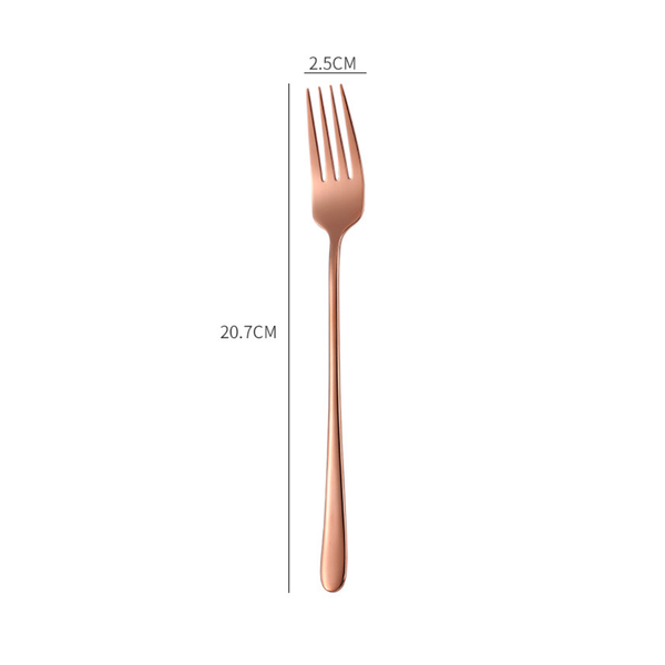 Stainless Steel Fork And Spoon Set