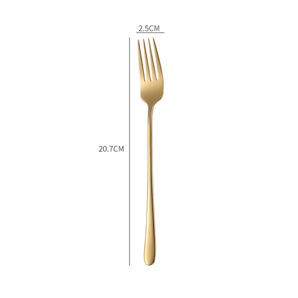 Stainless Steel Fork And Spoon Set