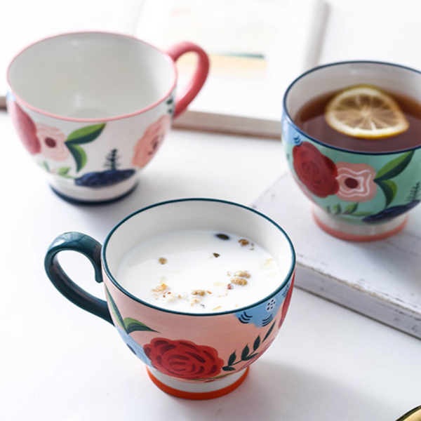 Floral Tea Cups
