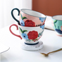 Floral Tea Cups- Tea cup, coffee cup, cup for tea | Cups and Mugs for Office Table & Home Decoration