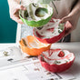 Modern Ceramic Fruit Bowls 500 ml - Bowl,ceramic bowl, snack bowls, curry bowl, popcorn bowls | Bowls for dining table & home decor