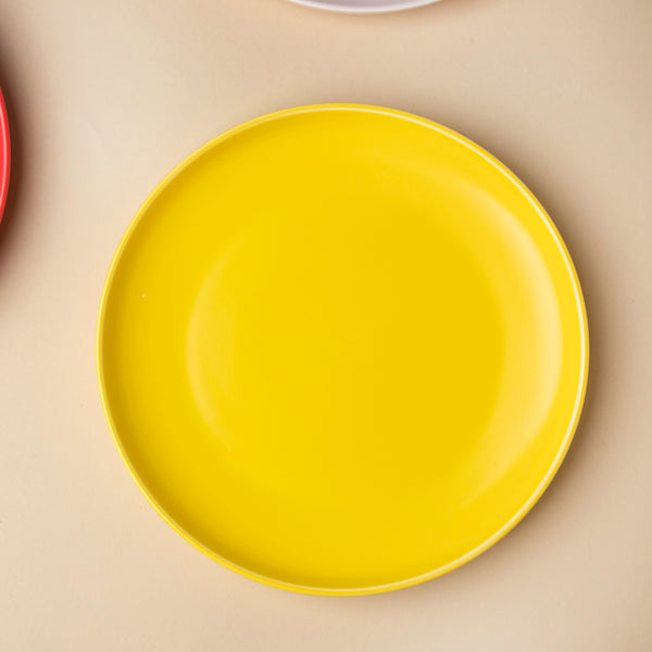 Solid Colored Snack Plate Large