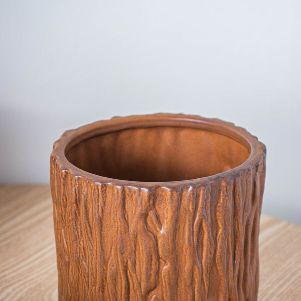 Bark Caramel Vase