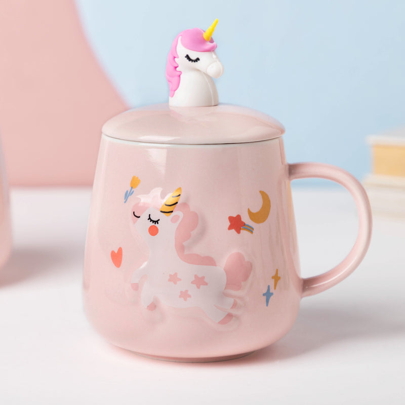 Ceramic Unicorn Cup- Mug for coffee, tea mug, cappuccino mug | Cups and Mugs for Coffee Table & Home Decor