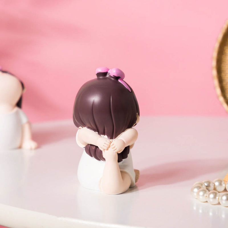 Adorable Yoga Girl Decor Showpiece - Showpiece | Home decor item | Room decoration item