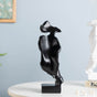 Modern Art Resin Decor Object Black 10.5 Inch - Showpiece | Home decor item | Room decoration item