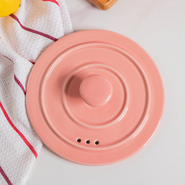 Ceramic Stock Pot With Lid Medium