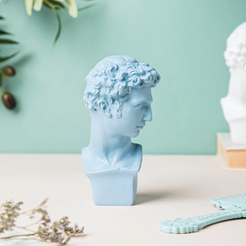 Ancient Greek Sculpture Blue - Showpiece | Home decor item | Room decoration item