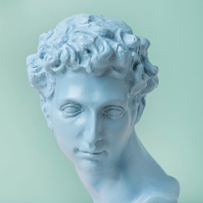 Ancient Greek Sculpture Blue - Showpiece | Home decor item | Room decoration item