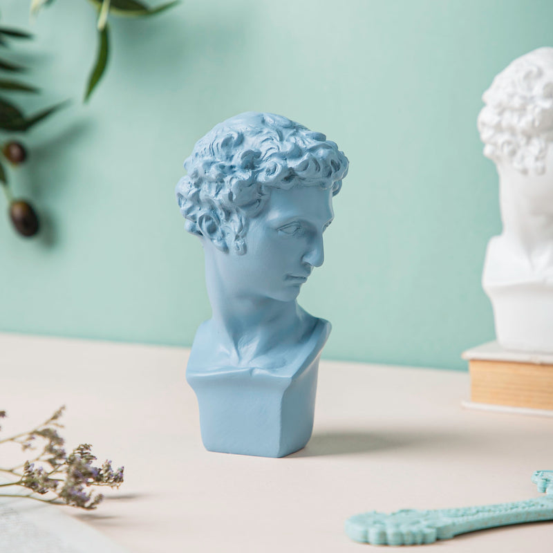 Ancient Greek Sculpture Blue - Showpiece | Home decor item | Room decoration item