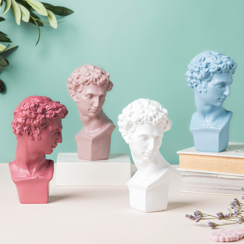 Ancient Greek Sculpture Blue - Showpiece | Home decor item | Room decoration item