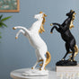 Horse Sculpture Decor Object White 11.5 Inch - Showpiece | Home decor item | Room decoration item