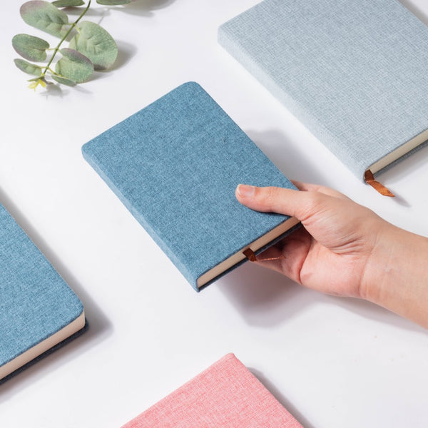 Blue Pocket Hardbound Notebook 128 Pages