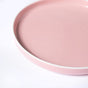 Pink Floral Plates - Serving plate, snack plate, ceramic dinner plates| Plates for dining table & home decor