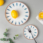 Teardrop Dinner Plate Blue 10 Inch - Serving plate, snack plate, ceramic dinner plates| Plates for dining table & home decor
