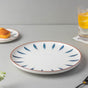 Teardrop Dinner Plate Blue 10 Inch - Serving plate, snack plate, ceramic dinner plates| Plates for dining table & home decor